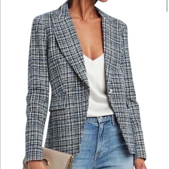 Veronica Beard Dickey Jacket Plaid 